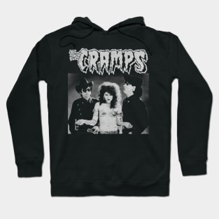 The Cramps Vintage BW Hoodie